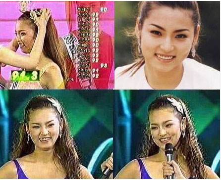 看看韓星樸詩妍整容前后的變化圖片，以往清純照片曝光！