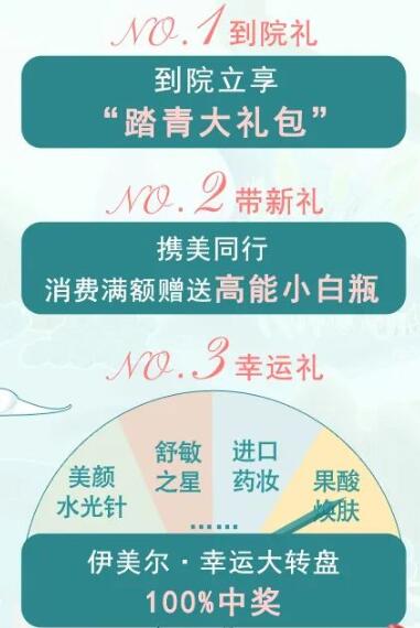 濟南伊美爾來院送豪禮